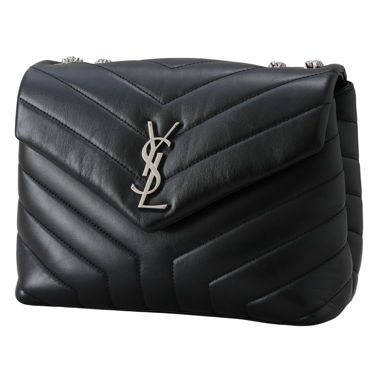 YVES SAINT LAURENT(USED)생로랑 494699 모노그램 쉐브론 루루백